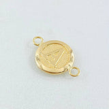 Herraje Letra A 0.35g / 1.5cm Oro Amarillo 18K