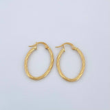 Candongas Arielle 1.4gr / 2.6cm / Oro Amarillo 18K %