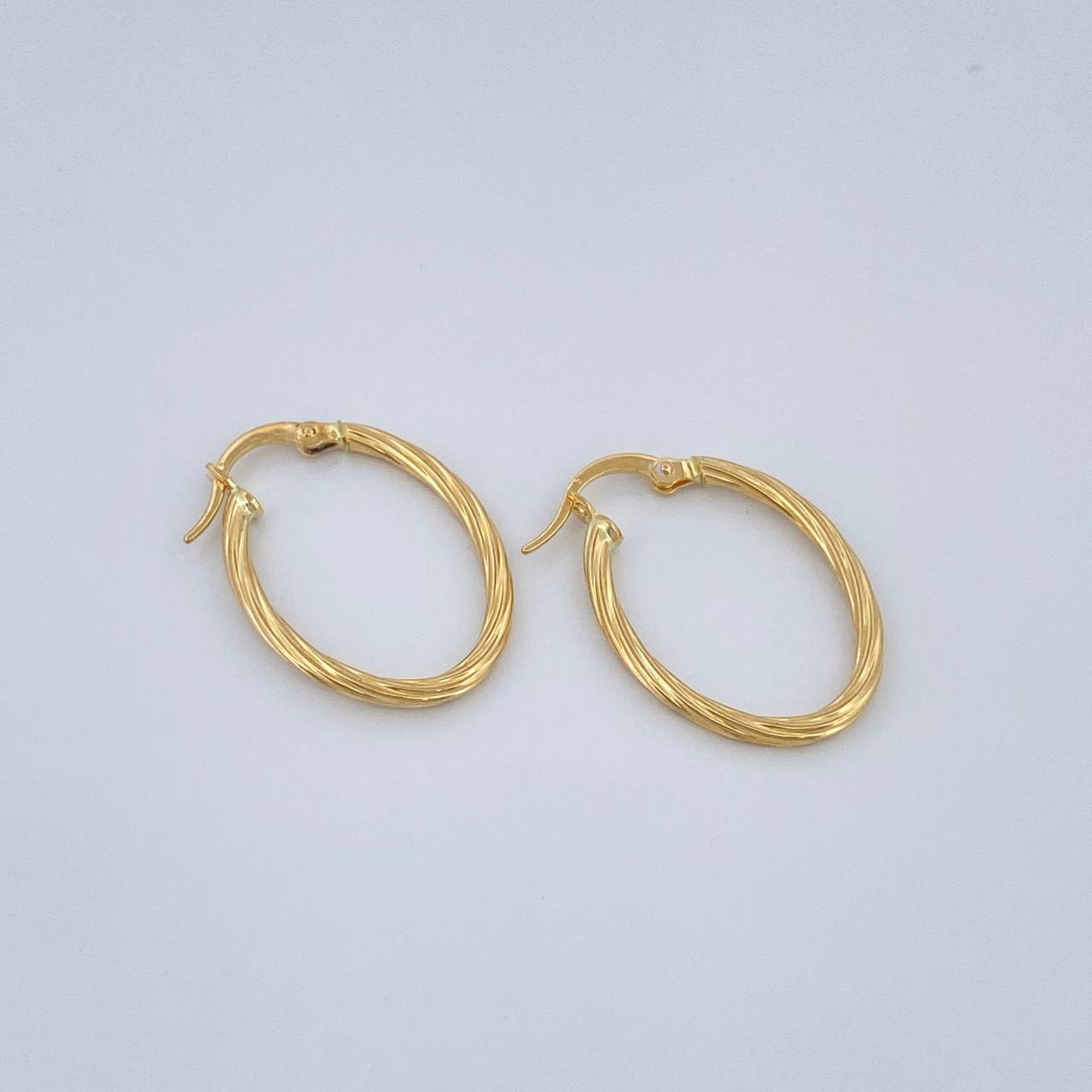 Candongas Arielle 1.4gr / 2.6cm / Oro Amarillo 18K %