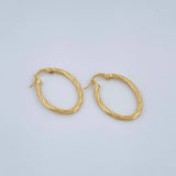 Candongas Arielle 1.4gr / 2.6cm / Oro Amarillo 18K %