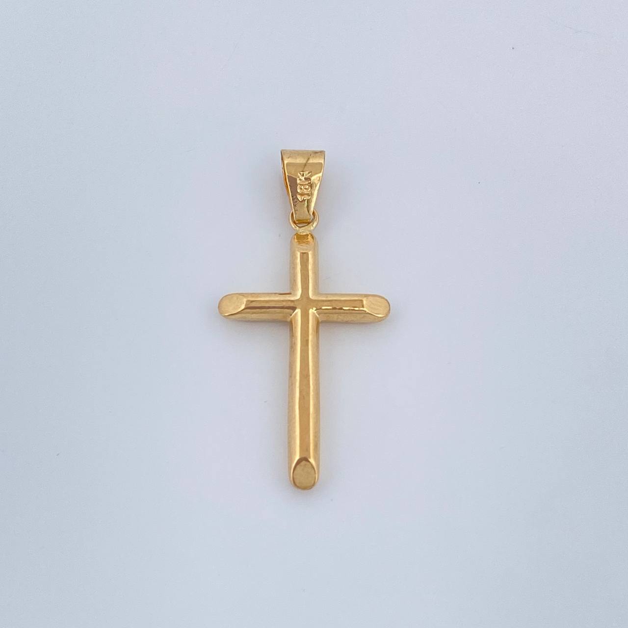Dije Cruz 0.85gr / 3.5cm / Oro Amarillo 18K %