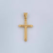 Dije Cruz 0.85gr / 3.5cm / Oro Amarillo 18K %