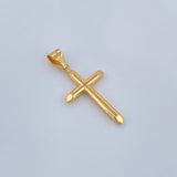 Dije Cruz 0.85gr / 3.5cm / Oro Amarillo 18K %
