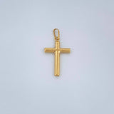 Dije Cruz 0.7gr / 3cm / Oro Amarillo 18K %