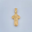 Dije Cruz Rostro Cristo 0.85gr / 2.8cm / Oro Amarillo 18K %