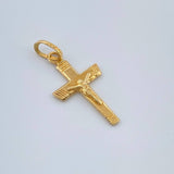 Dije Cruz Cristo 0.4gr / 2.2cm / Oro Amarillo 18K %