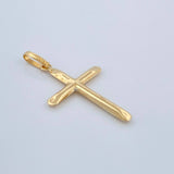 Dije Cruz 0.75gr / 3.5cm / Oro Amarillo 18K %