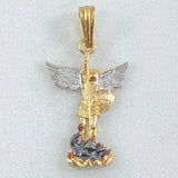Dije San Miguel Arcangel 1.7gr / 2.7cm / Oro 18K *