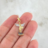Dije San Miguel Arcangel 1.7gr / 2.7cm / Oro 18K *