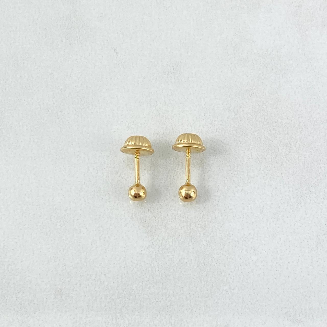 Topos Bola 3mm 0.4gr / Lisa Oro Amarillo ©