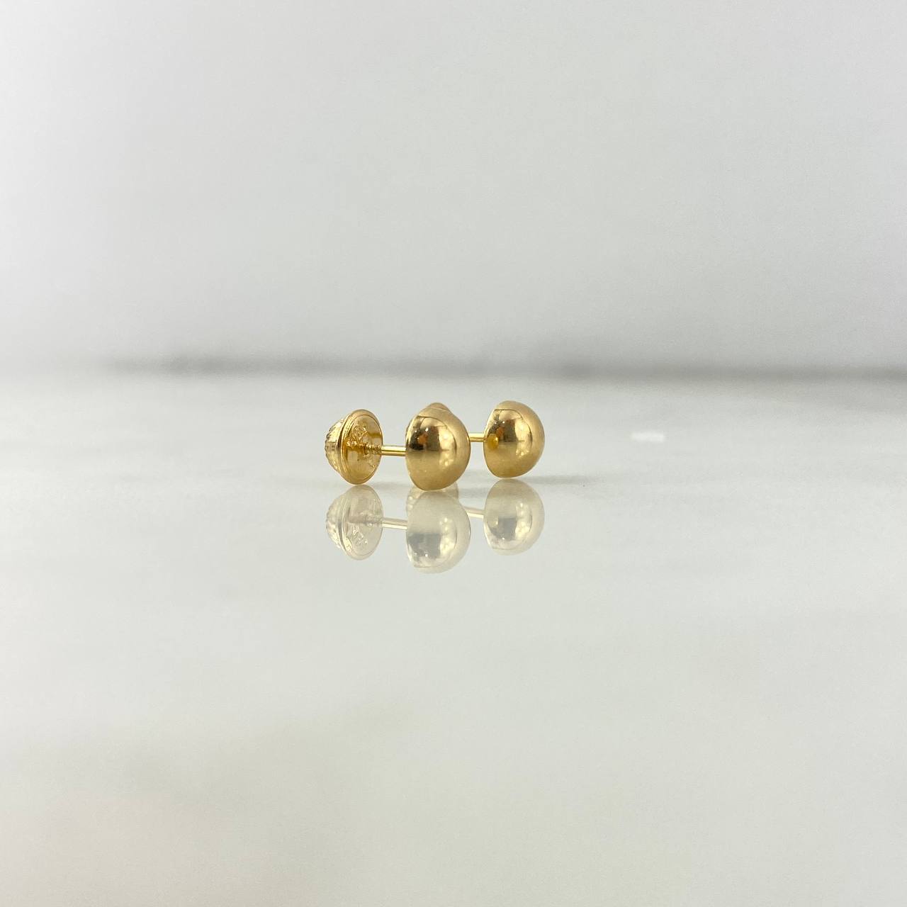 Topos Media Bola 0.55gr / 6mm Lisa Oro Amarillo 18K