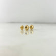 Topos Media Bola 0.55gr / 6mm Lisa Oro Amarillo 18K