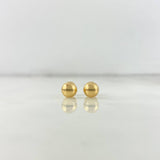 Topos Media Bola 0.55gr / 6mm Lisa Oro Amarillo 18K