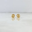 Topos Media Bola 5mm 0.5gr Lisa Oro Amarillo