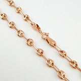 Cadena GC 5.75gr / 50cm-4.1mm Oro Rosa 18K