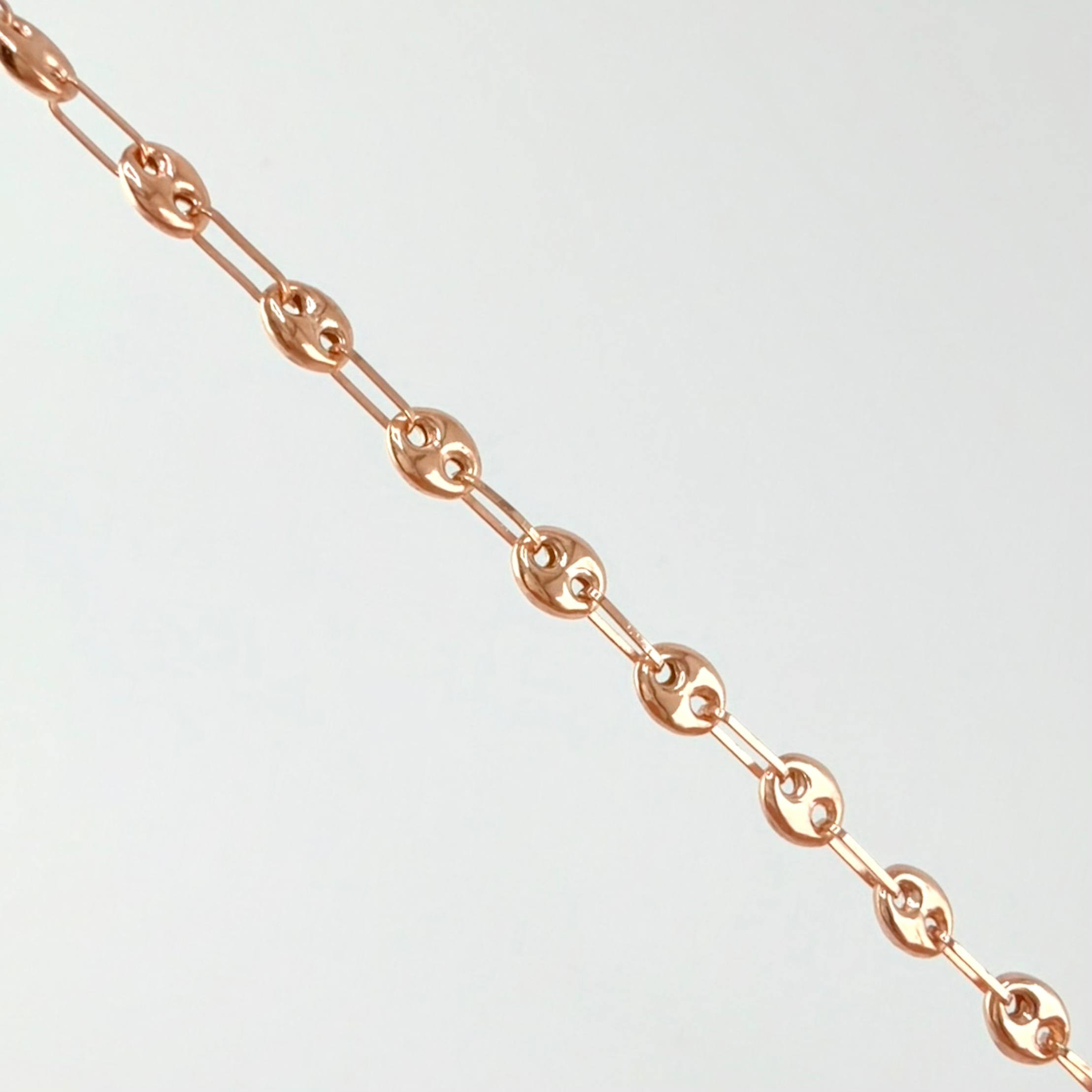 Cadena GC 5.75gr / 50cm-4.1mm Oro Rosa 18K