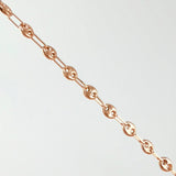 Cadena GC 5.75gr / 50cm-4.1mm Oro Rosa 18K