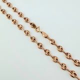 Cadena GC 8.3gr / 50cm-5.1mm Oro Rosa 18K