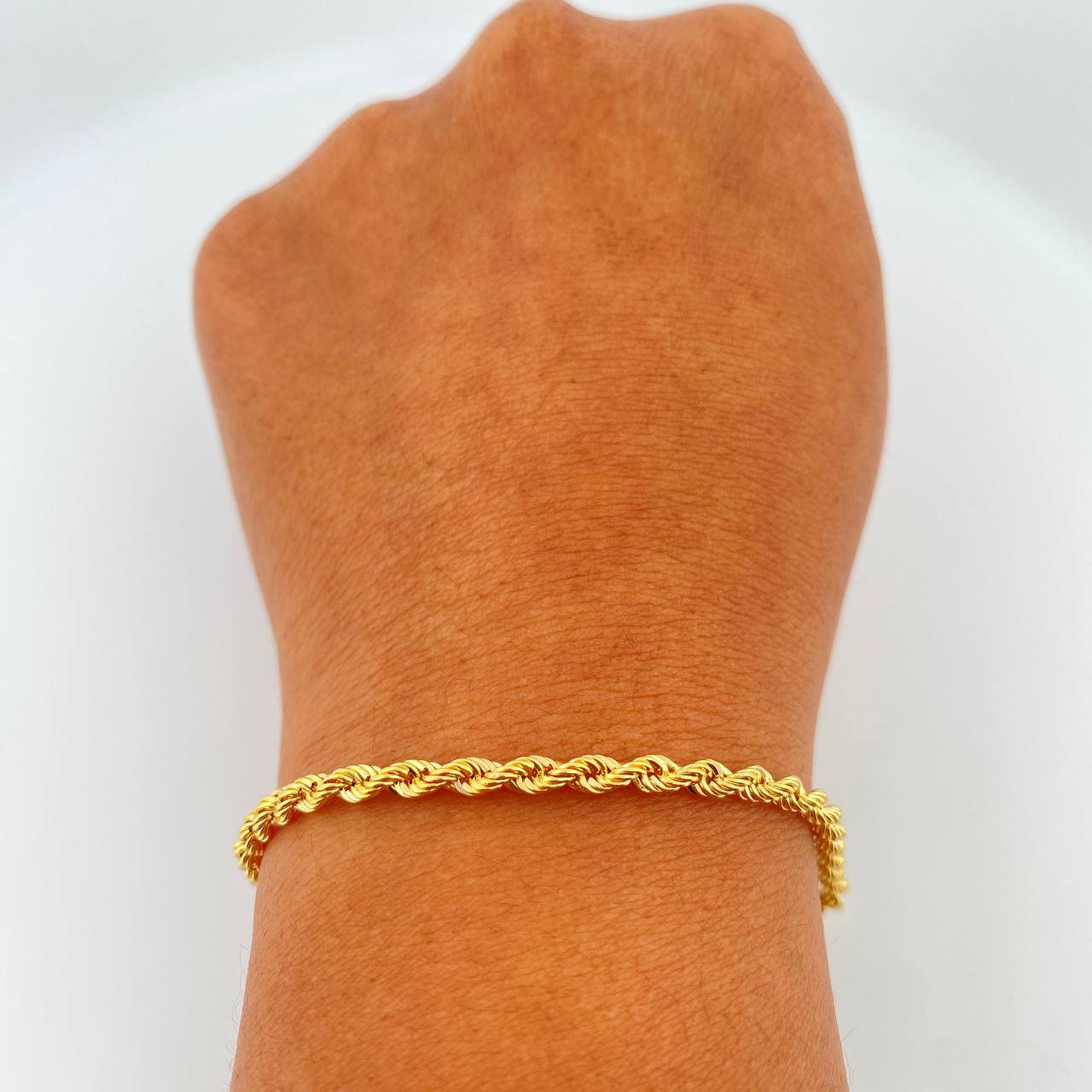 Pulso Lazo 2.7gr / 17cm / 2.99mm Oro Amarillo +3 18K $