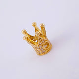 Herraje Corona 1.7g / 0.6cm Oro Amarillo 18K