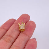 Herraje Corona 1.75g / 0.6cm Oro Amarillo 18K