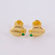 Topos Grano de Café 0.8g / 6.7mm Oro Amarillo 18K