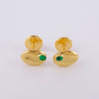 Topos Grano de Café 0.65g / 7.6mm Oro Amarillo 18K
