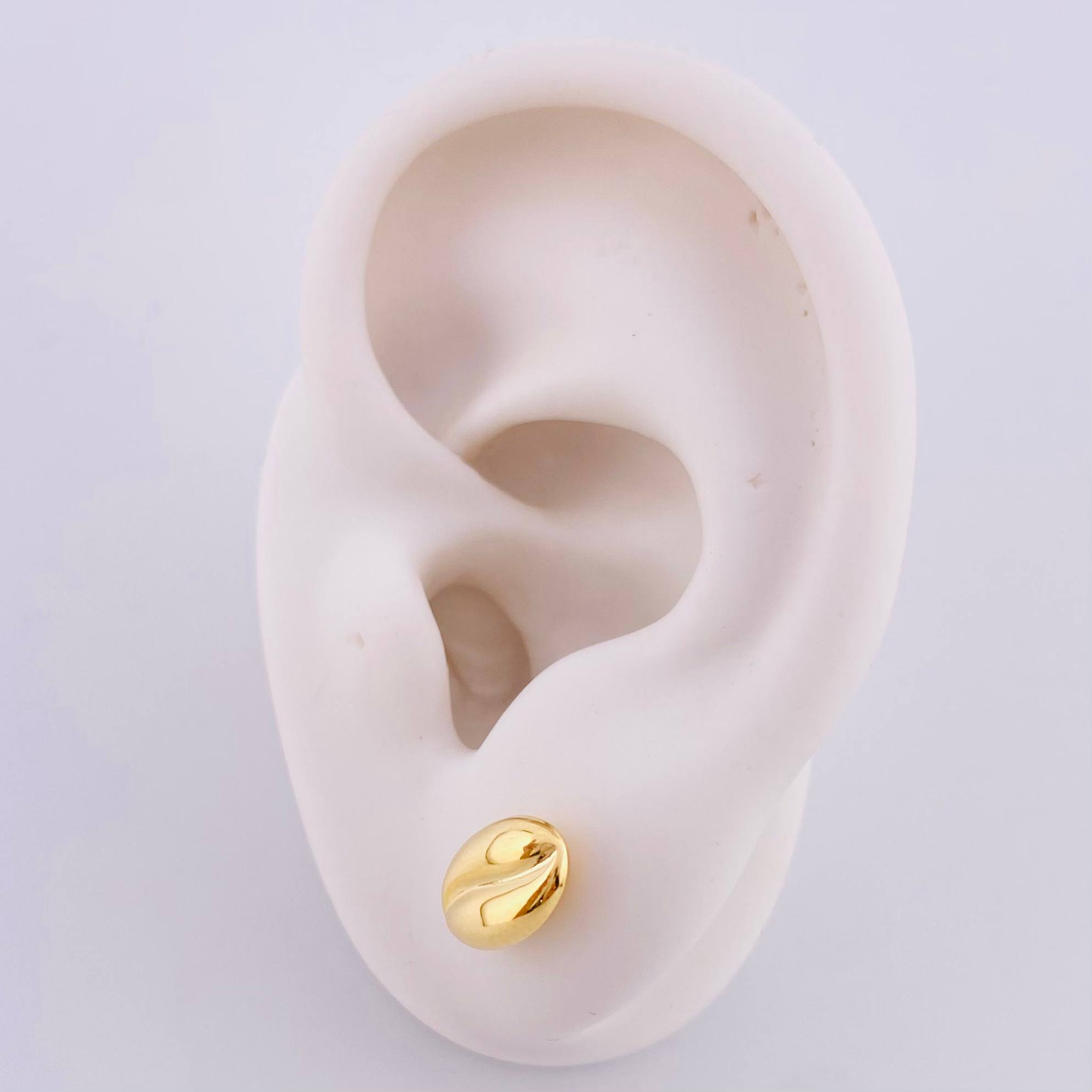 Topos Grano de Café 0.8g / 6.7mm Oro Amarillo 18K