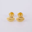 Topos Grano de Café 0.6g / 7.6mm Oro Amarillo 18K