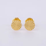 Topos Circulo Diamantado 0.5g / 5.2mm Oro Amarillo 18K