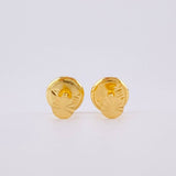 Topos Circulo Diamantado 0.4g / 4mm Oro Amarillo 18K
