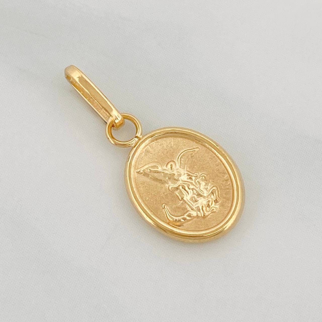Dije San Miguel Arcangel 0.55g / 2cm Oro Amarillo 18K