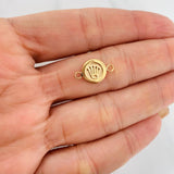 Herraje Corona 0.8g / 2cm Oro Amarillo 18K