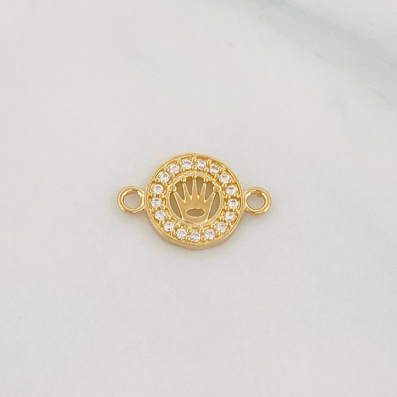 Herraje Corona 0.65g / 1.5cm Oro Amarillo 18K