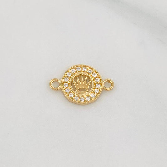Herraje Corona 0.65g / 1.5cm Oro Amarillo 18K
