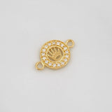 Herraje Corona 0.65g / 1.5cm Oro Amarillo 18K