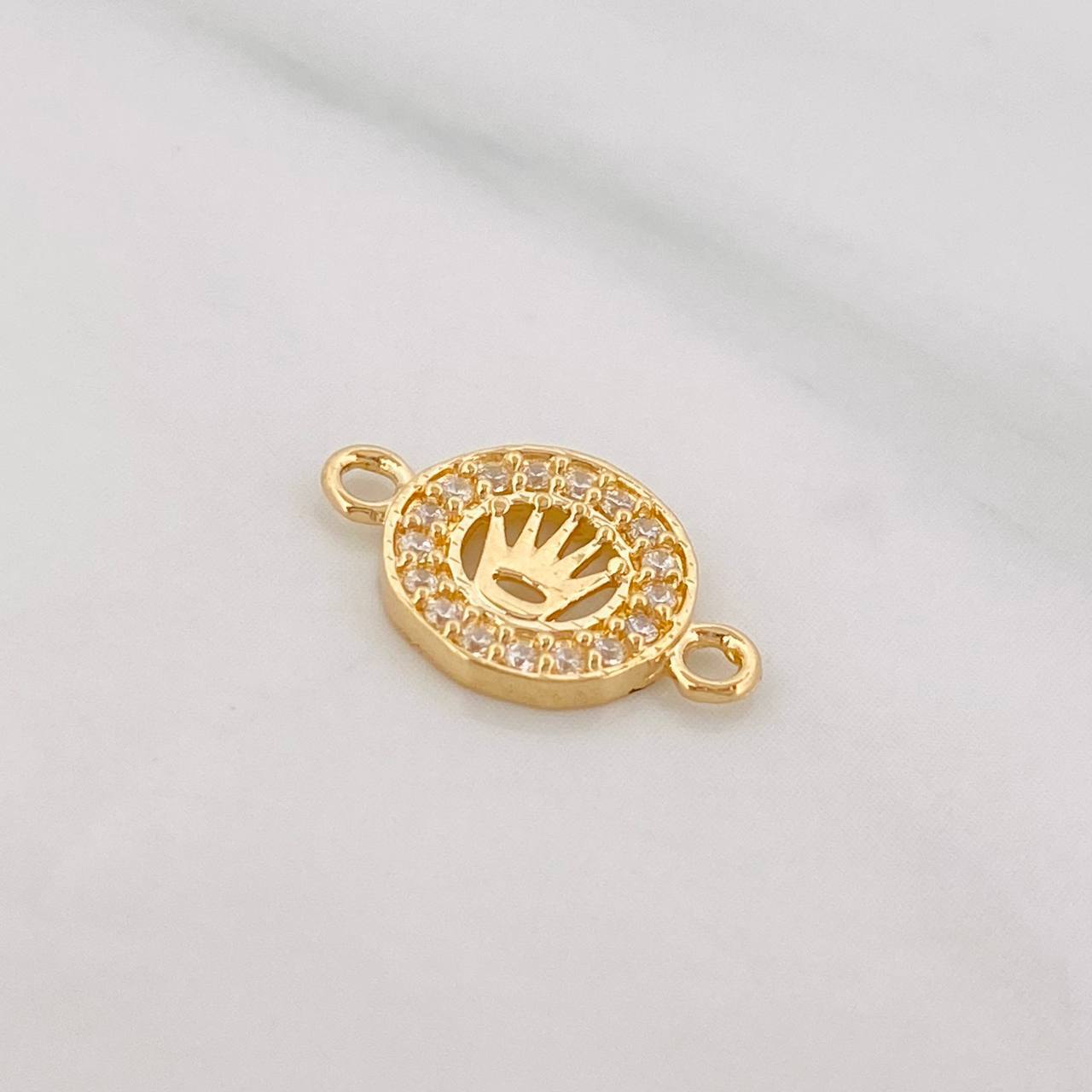 Herraje Corona 0.65g / 1.5cm Oro Amarillo 18K