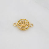 Herraje Corona 0.9g / 1.5cm Oro Amarillo 18K