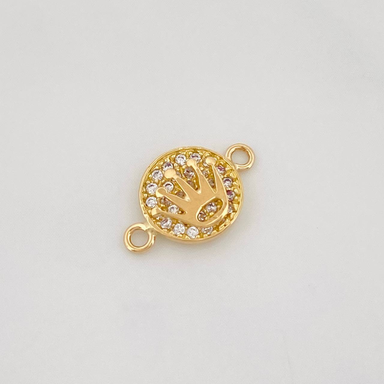 Herraje Corona 0.9g / 1.5cm Oro Amarillo 18K