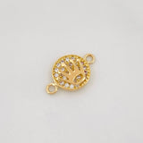 Herraje Corona 0.9g / 1.5cm Oro Amarillo 18K