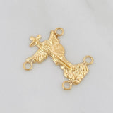 Herraje San Miguel Arcangel 0.65g / 2cm Oro Amarillo 18K