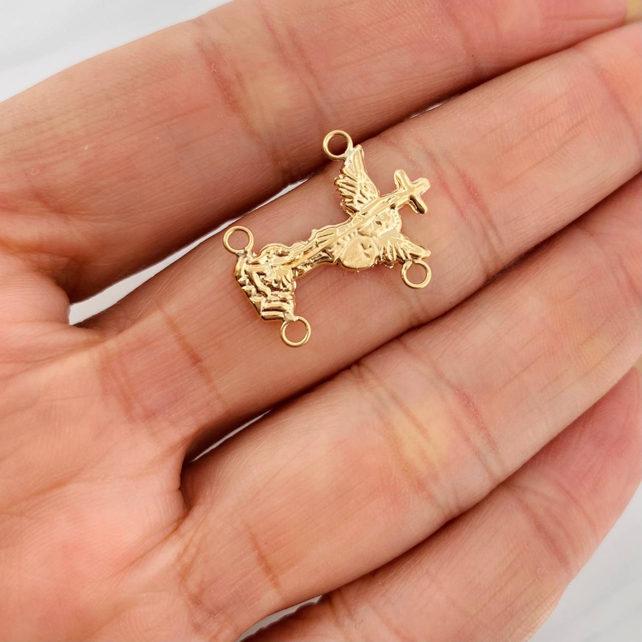 Herraje San Miguel Arcangel 0.65g / 2cm Oro Amarillo 18K