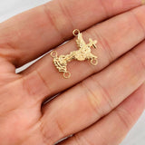 Herraje San Miguel Arcangel 0.65g / 2cm Oro Amarillo 18K