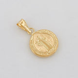 Dije San Benito 0.85g / 2.2cm Oro Amarillo 18K