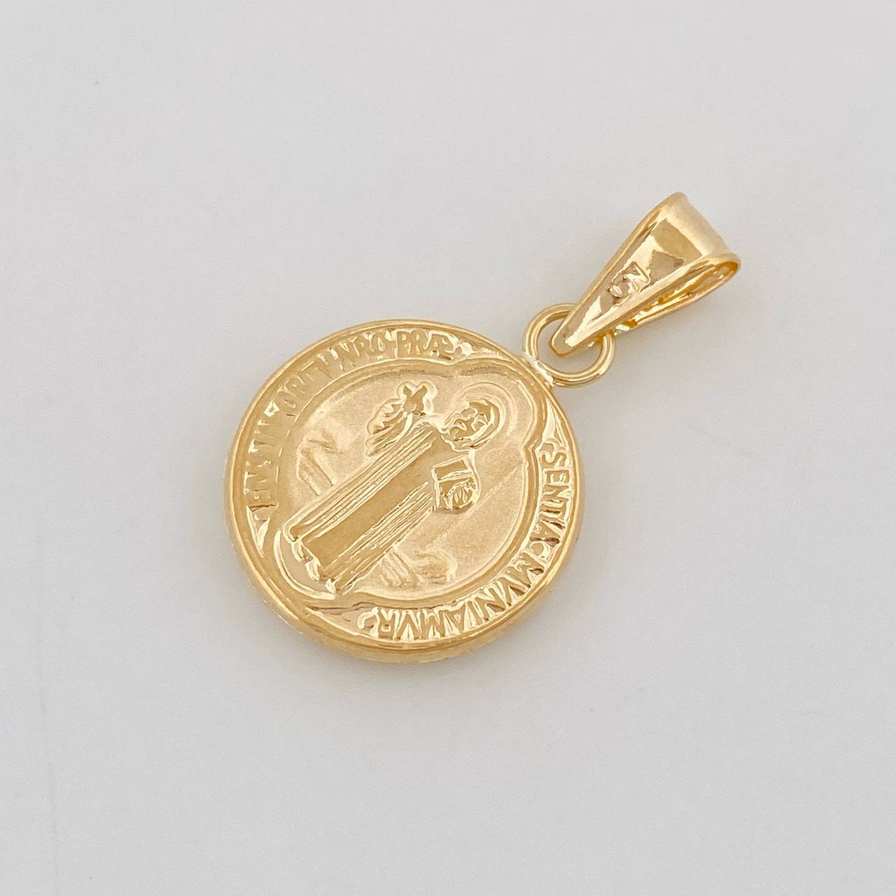 Dije San Benito 0.85g / 2.2cm Oro Amarillo 18K