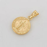 Dije San Benito 0.85g / 2.2cm Oro Amarillo 18K