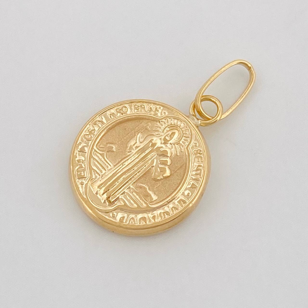 Dije San Benito 0.9g / 2cm Oro Amarillo 18K