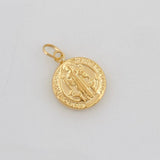 Dije San Benito 0.7g / 2cm Oro Amarillo 18K