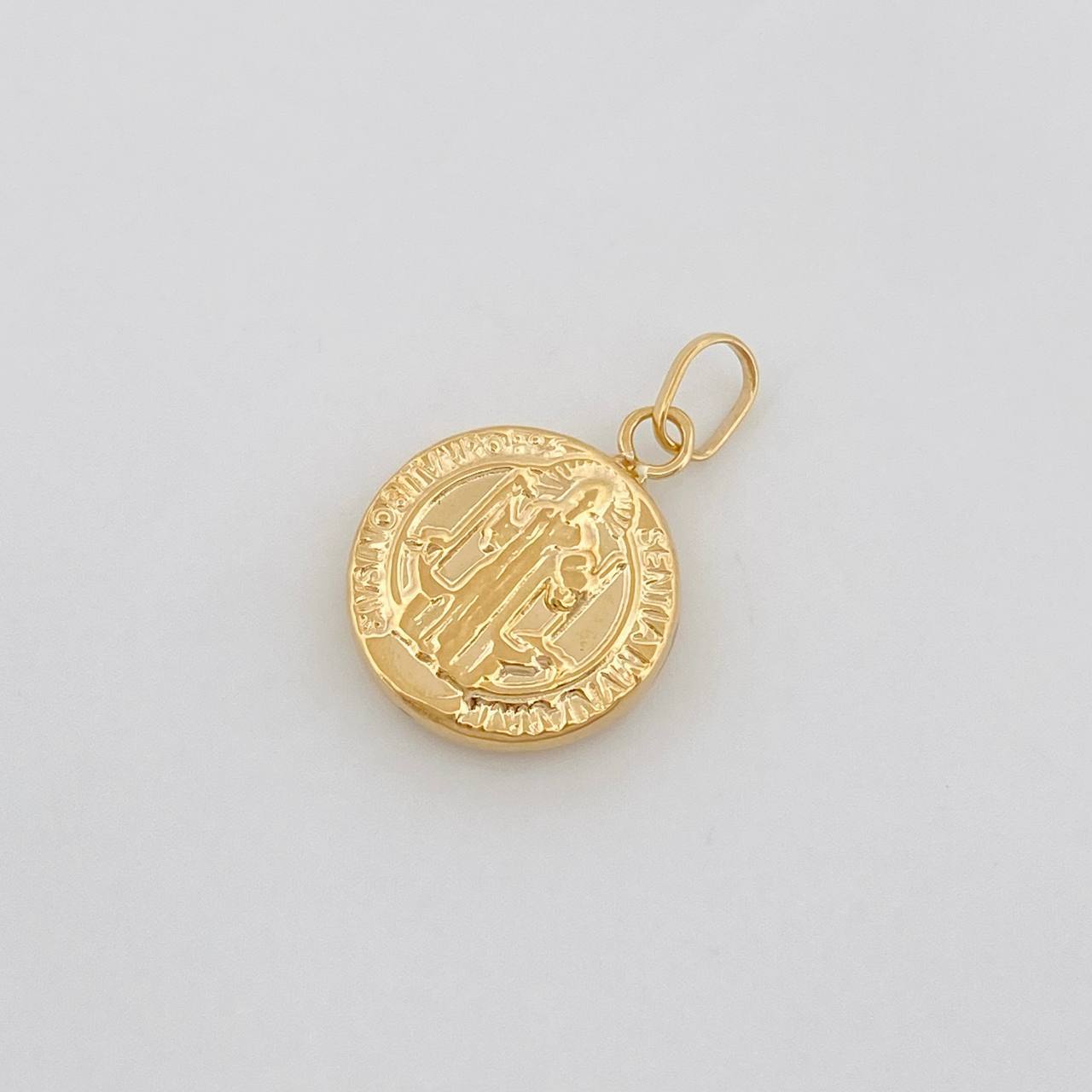 Dije San Benito 0.7g / 2cm Oro Amarillo 18K