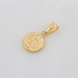 Dije San Benito 0.6g / 2cm Oro Amarillo 18K